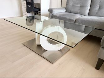 Modern Glass Coffee Table – Elegant Contemporary Design