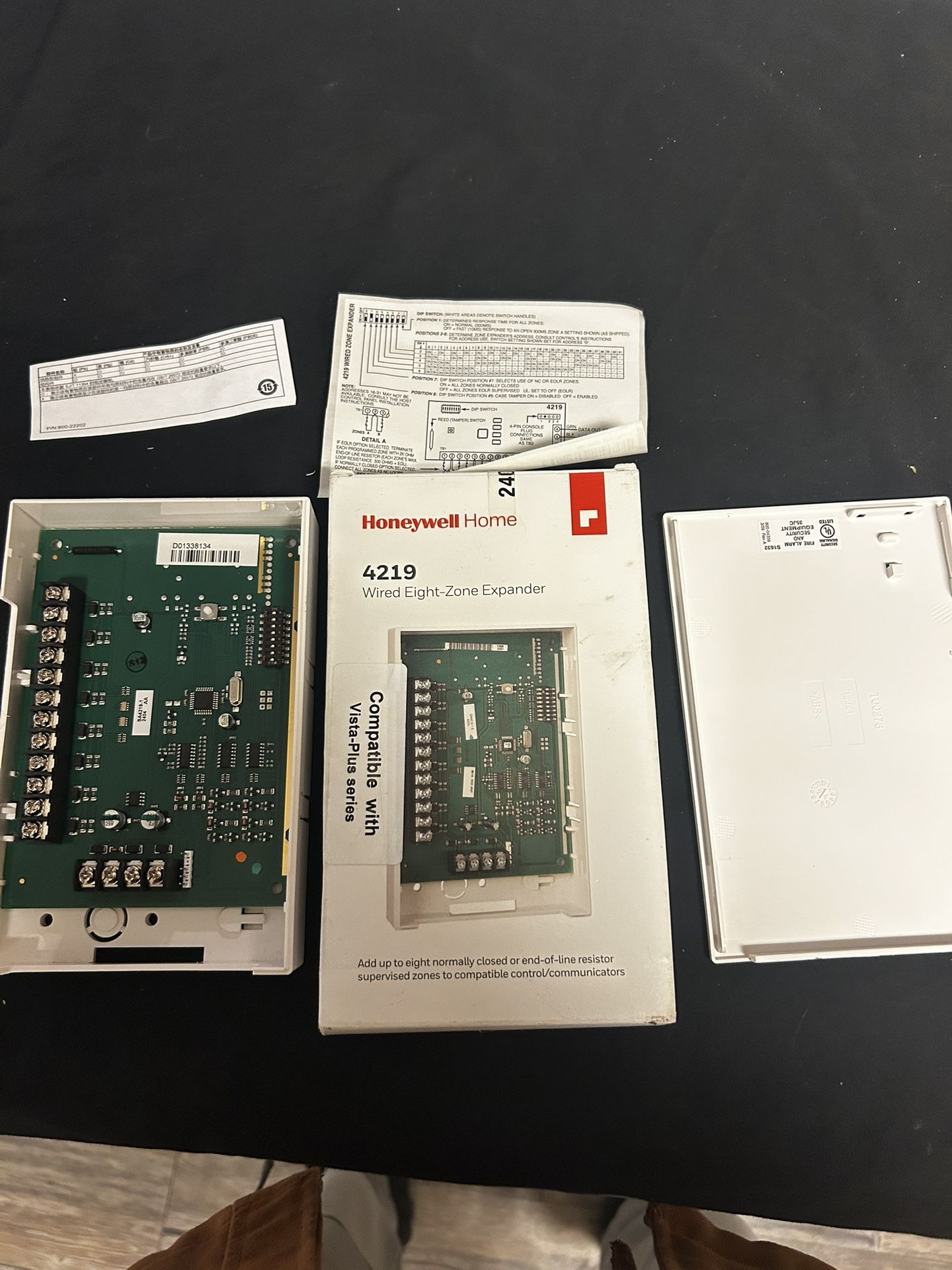 Honeywell Home 4219 Wired Eight-Zone Expander