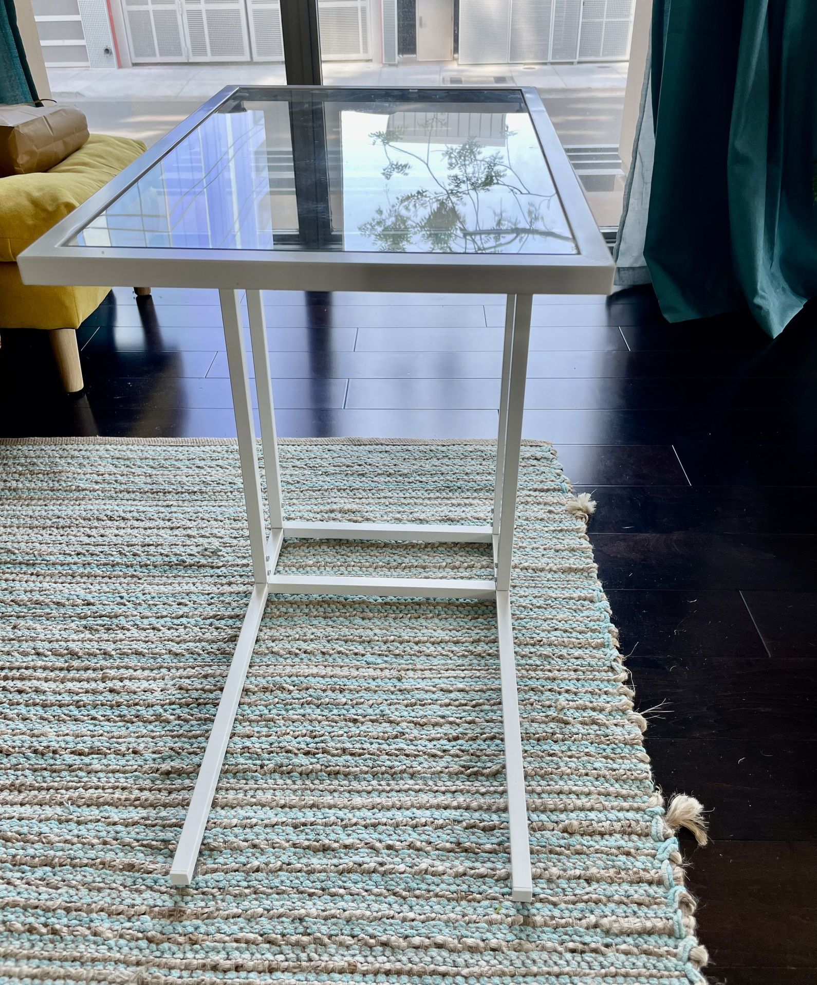 Glass End Tables X 2 Pieces