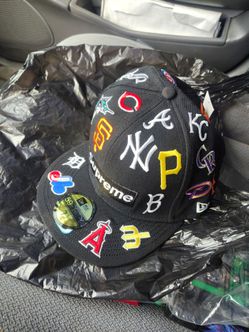 Supreme x New Era MLB Teams Fitted Hat