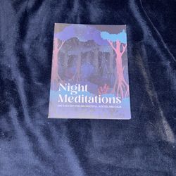 Night Meditations: End Each Day Grateful Rested Calm. Book Journal
