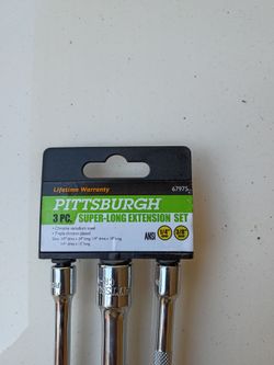 3 pcs Pittsburgh Super Long Ext.Set