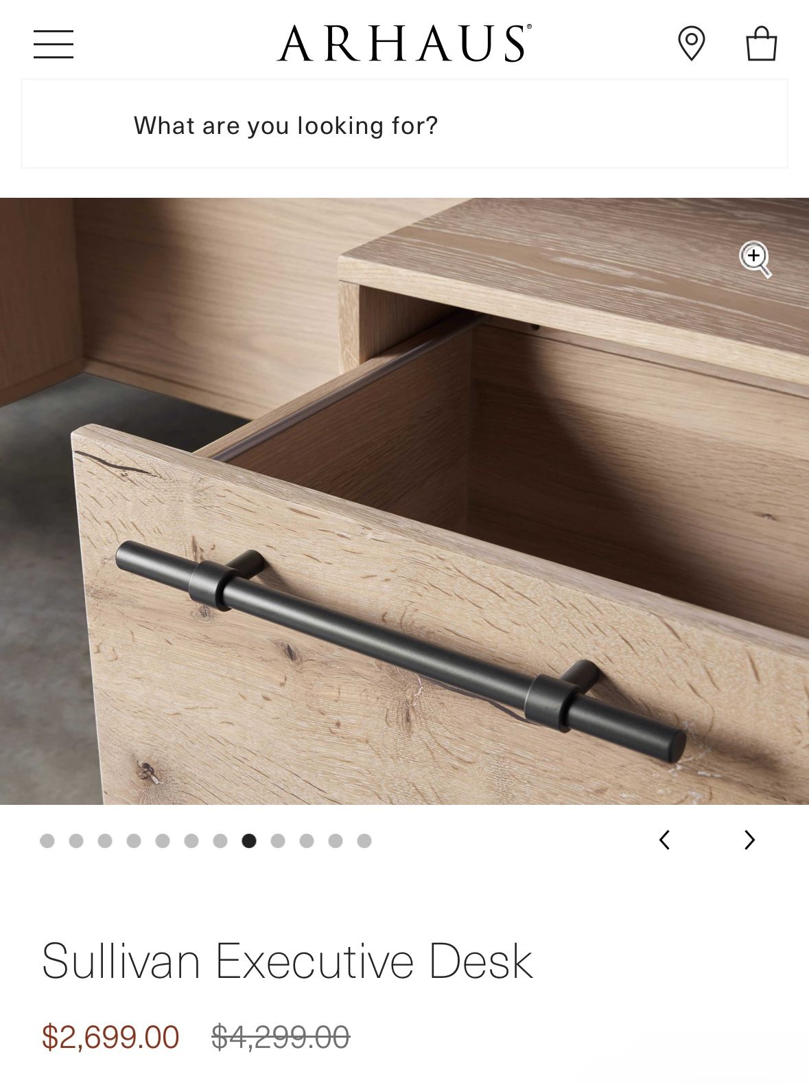 Arhaus Sullivan Executive Desk - Thumbnail 4