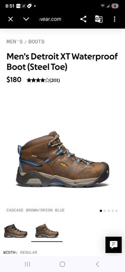 New Waterproof work boots