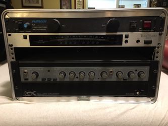 Gallon-Krueger 800RB bass head with rack and tuner