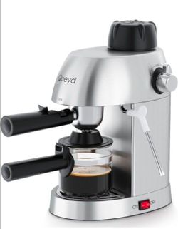 CAFETERA ESPRESSO DE 4 TAZAS/BAR ESPRESSO MACHINE  -4 CUPS