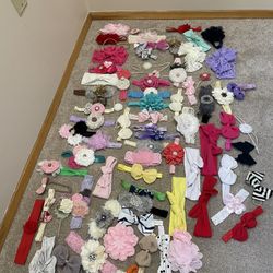 Baby/toddler Bows For a Little Girl 