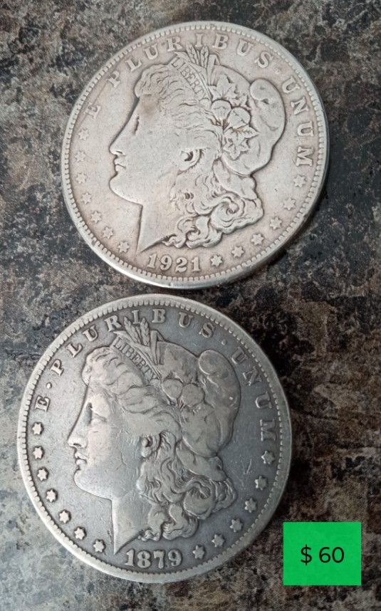 Silver Dollar Morgan Coins