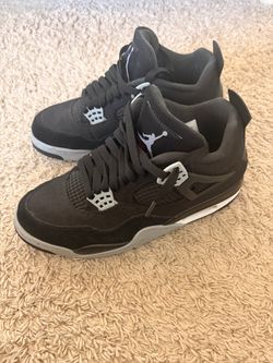 Air Jordan 4 retro SE black canvas