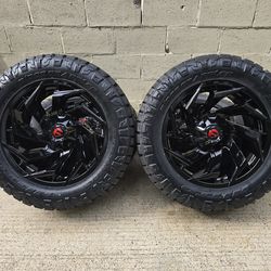 20" Fuel Reaction Wheels 6 Lug