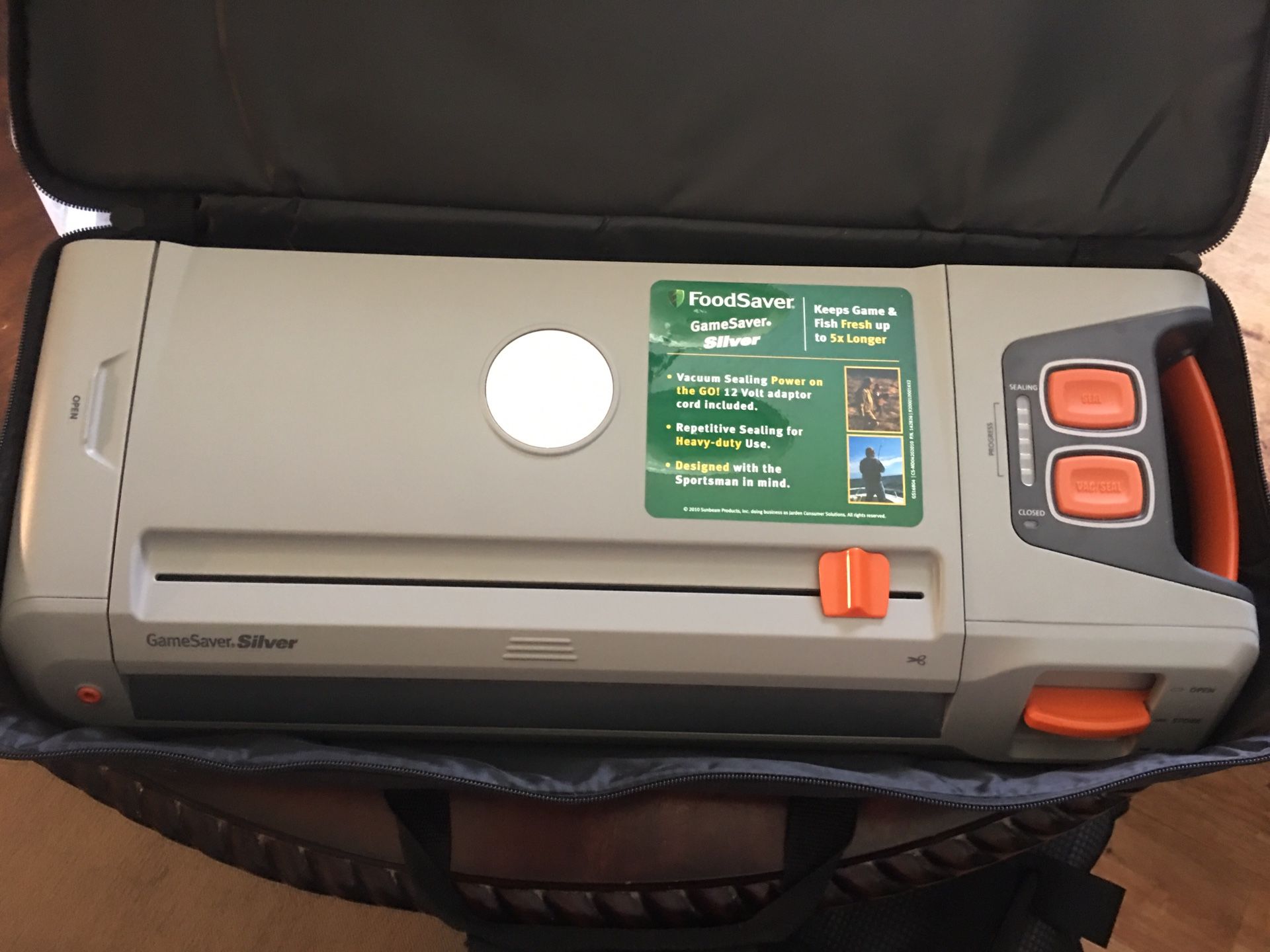 FoodSaver GameSaver Silver HD Vacuum Sealer w/ Accessories and