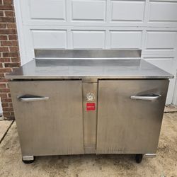STANLEY STEEL COMMERCIAL REFRIGERTOR 