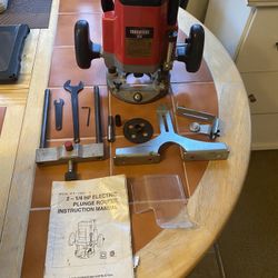 Plunge router kit