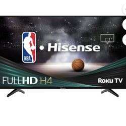 Hisense 40" Class 1080p FHD LED LCD Roku Smart Tv 