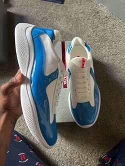 Prada America's Cup Sneakers Blue White 13