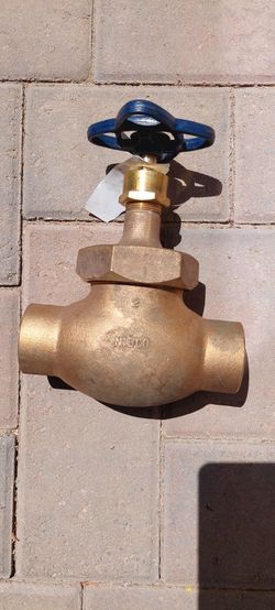 NIBCO  S-235-Y MANUAL BRONZE 2" VALVE