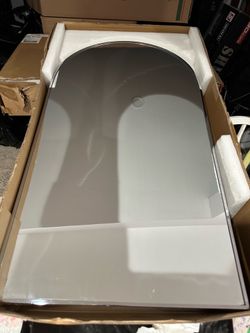 Arched Metal Framed Medicine Cabinet