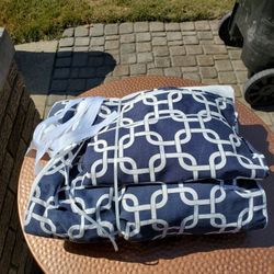 Crib Dust Ruffle With Railing Cover