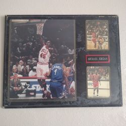 Michael Jordan Plaque 