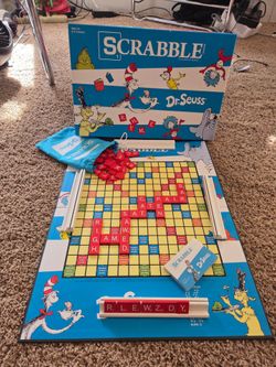 Dr. Seuss Scrabble board game