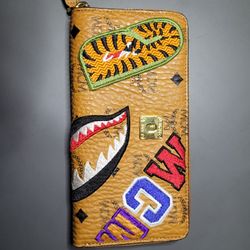 MCM X BAPE Wallet 