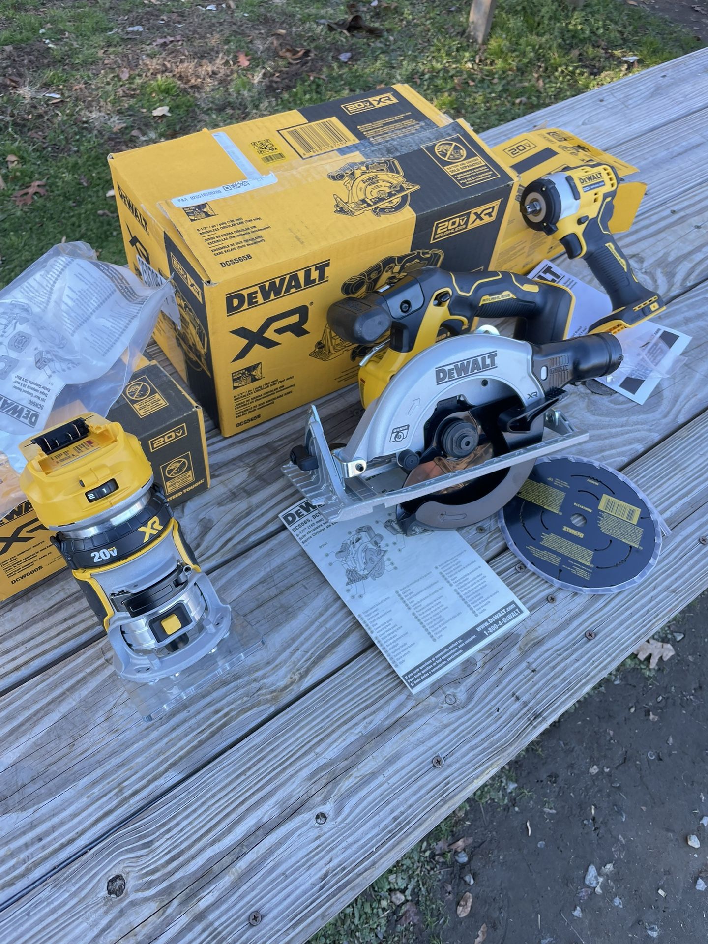New DeWalt Tools