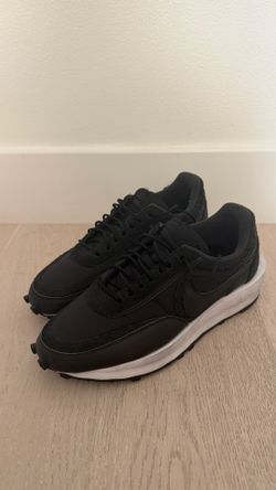Nike x Sacai LDWaffle Triple Black Sneakers – Men’s Size 10 – Great Condition