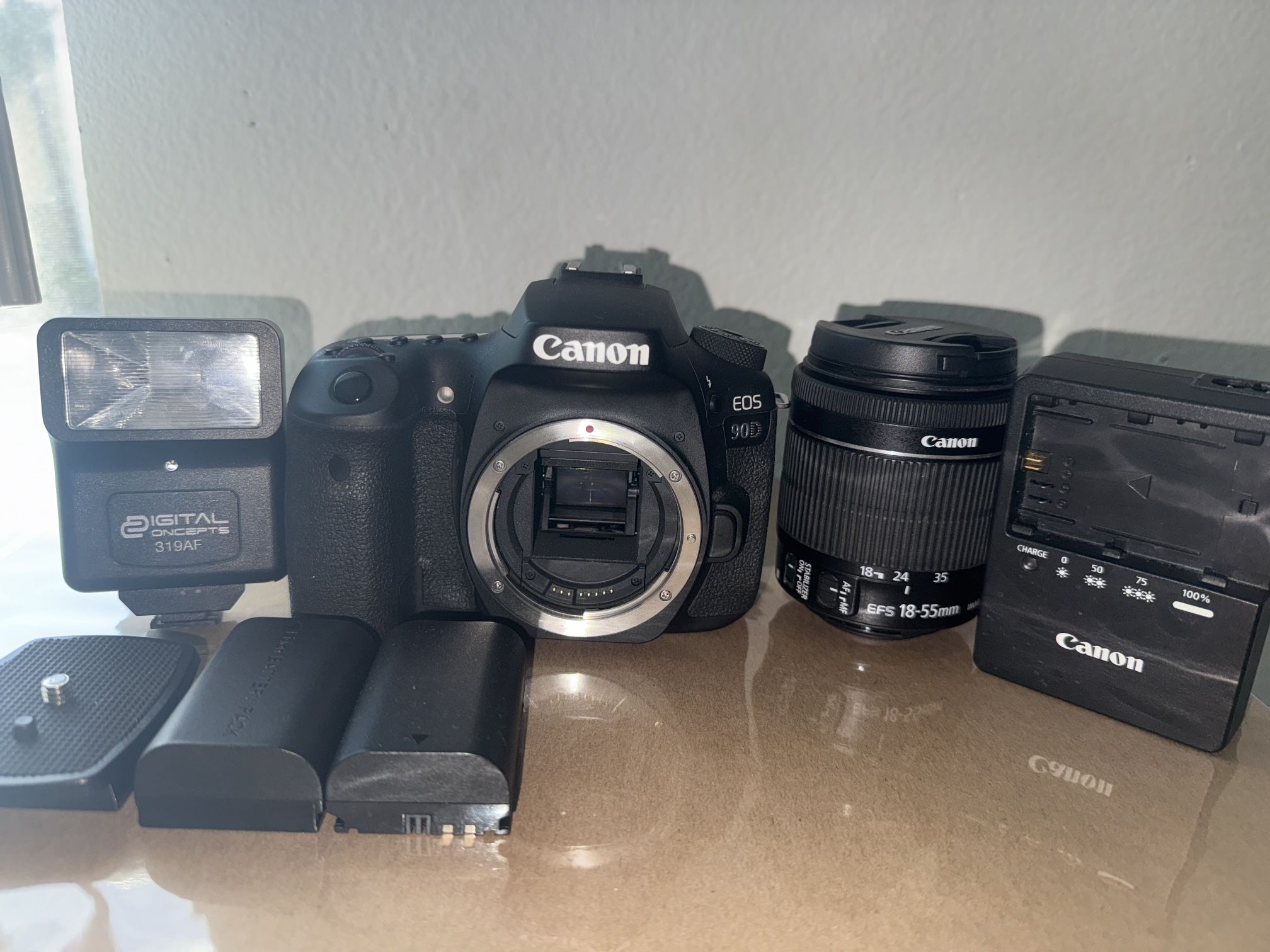 Canon 90D DSLR Camera