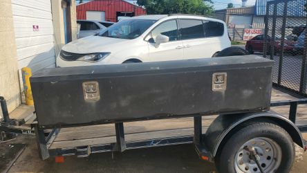 Truck or Trailer Tool Equipment Storage Box