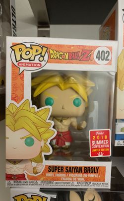 Funko Pop Dragonball Z Super Saiyan Broly 2018 SDCC