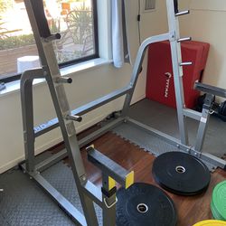 Squat and Bench Combo Rack