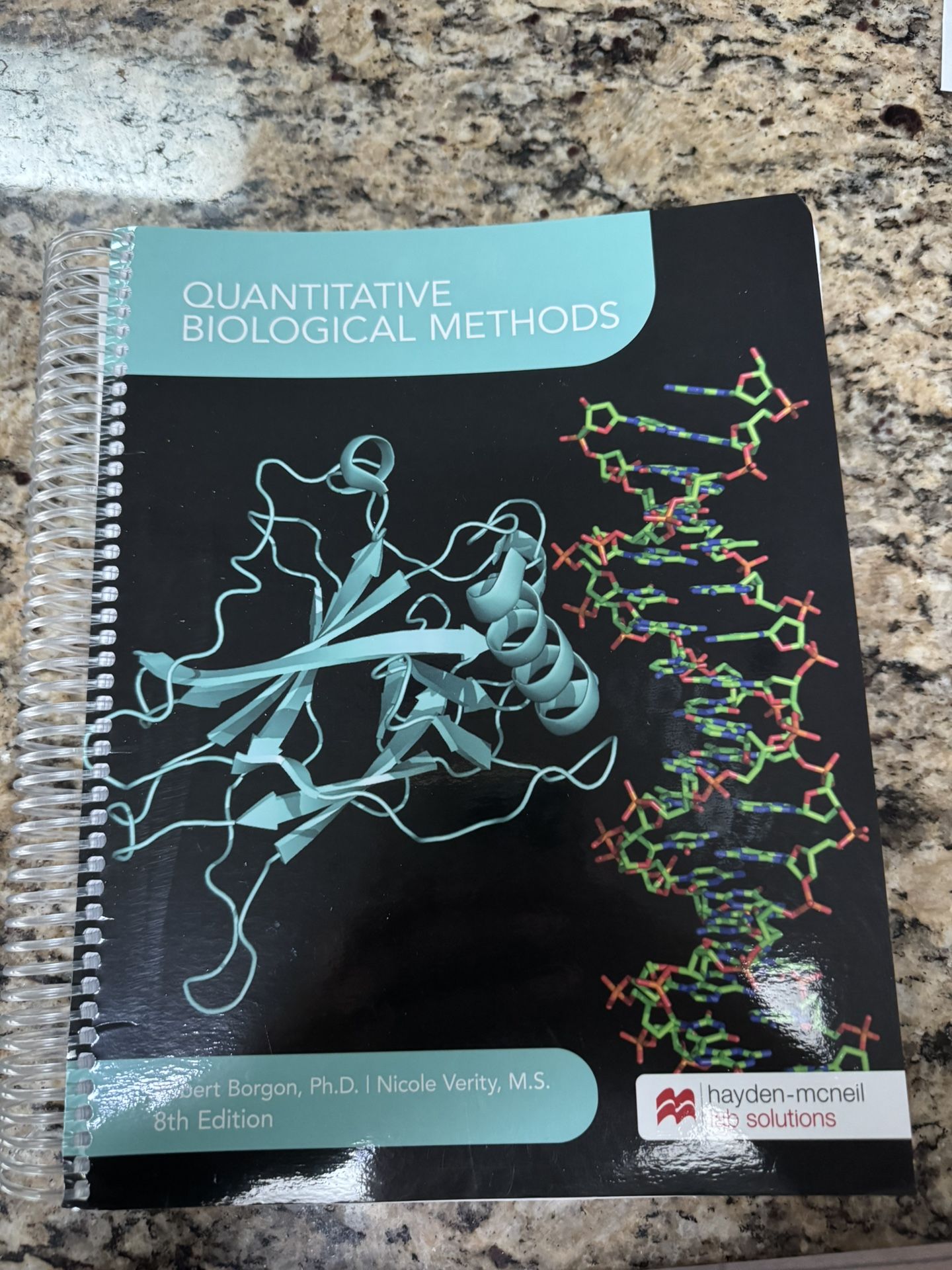 Quantitative Biological Methods Textbook/Lab Manual