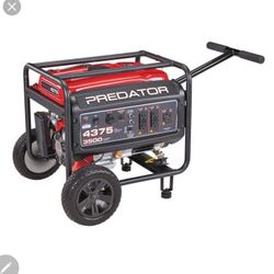 Predator 4375 Watts Generator Like New Condition