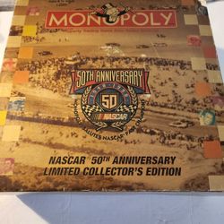 Monopoly Nascar 50th Anniversary Edition 