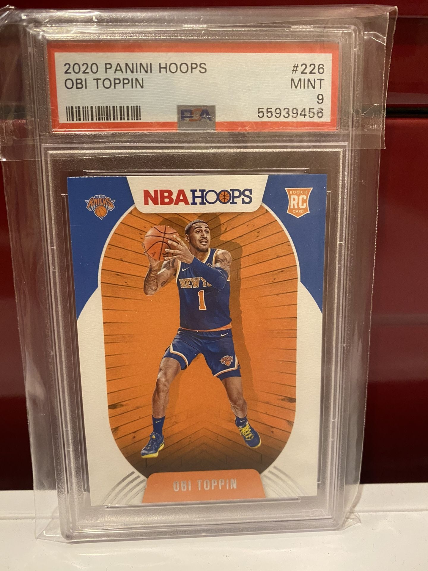 Obi Toppin rookie card PSA 9