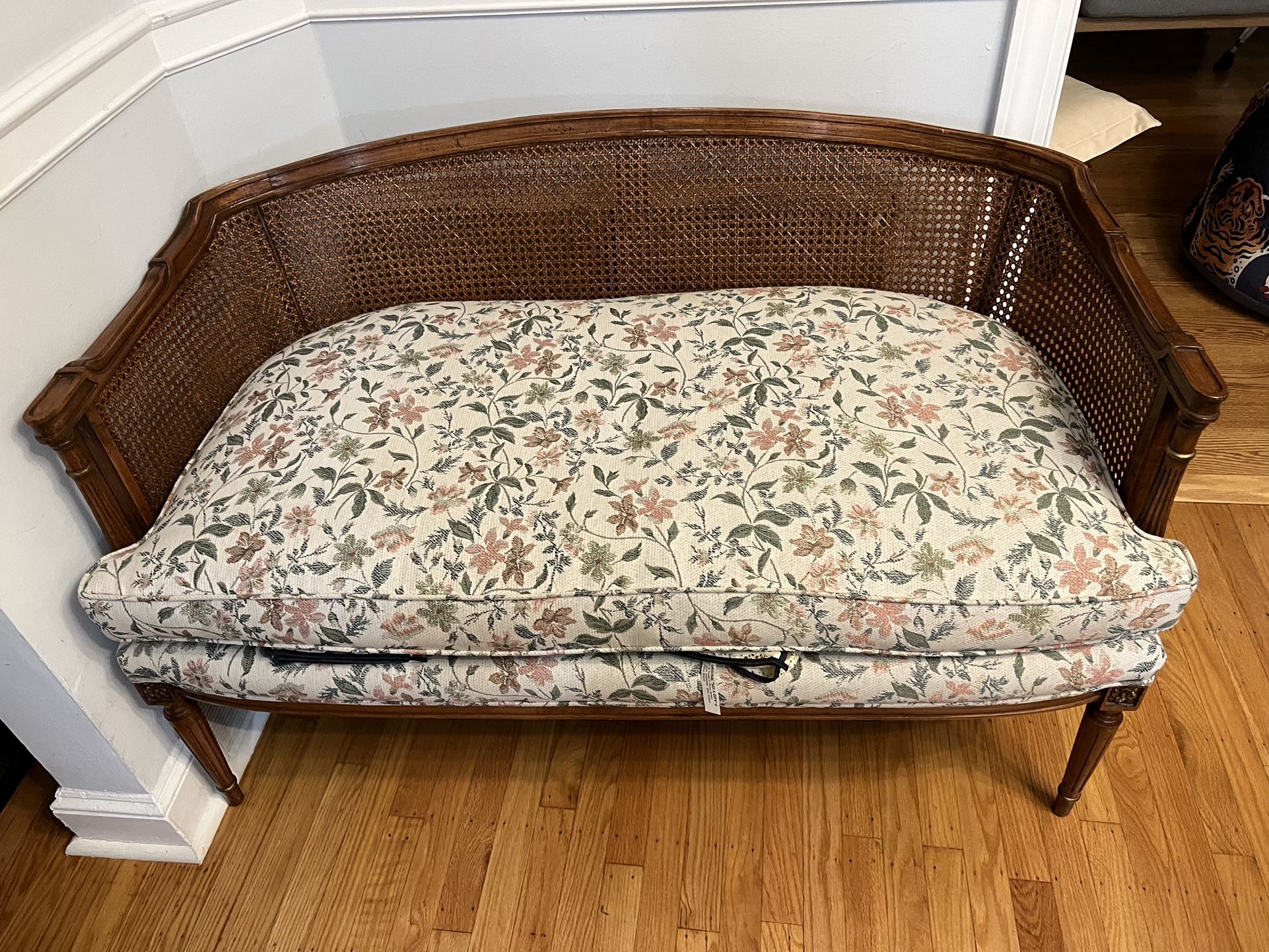 Antique Wicker Sofa