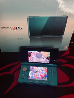 Nintendo 3ds aqua blue