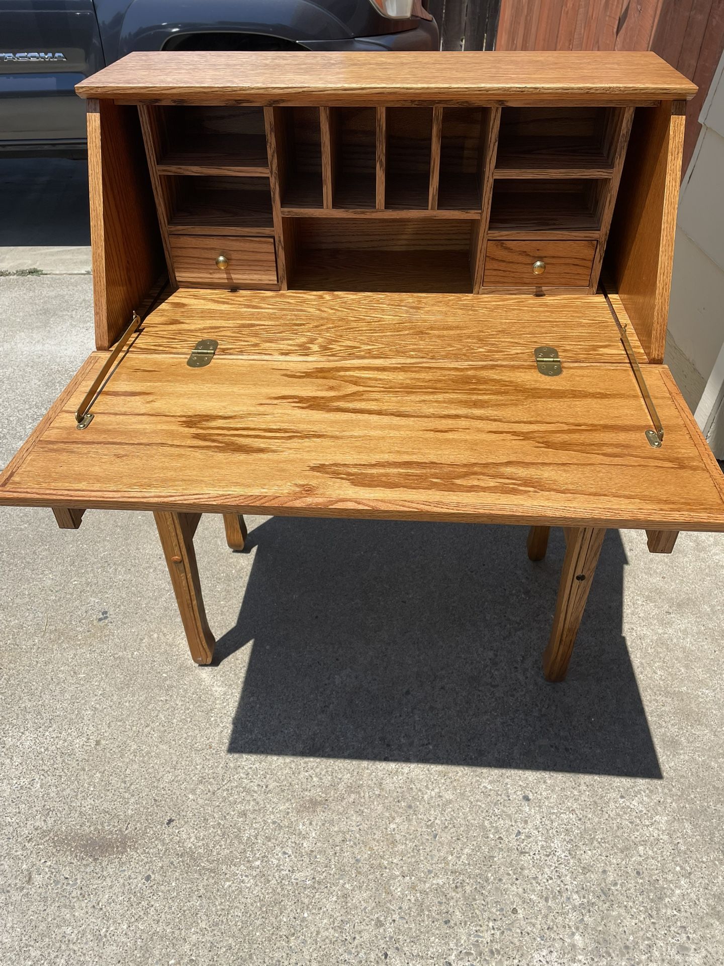 Secretary Desk Oak