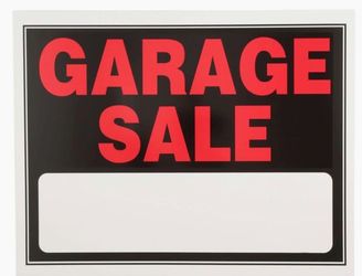 Large garage sale