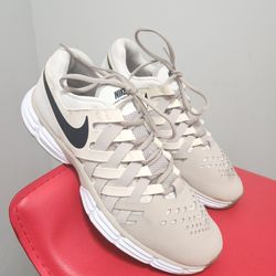 Nike Lunar Fingertrap TR Men's Beige Shoes Size 11