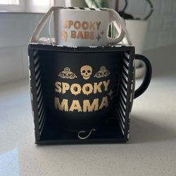 Spooky Mama Cup And Espresso Cup 