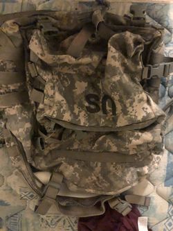 Army assault bag