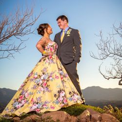 Sherri Hill Floral Prom Dress