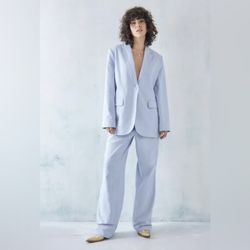 Jones New York Suit Blazer Jacket Pants Size 6P