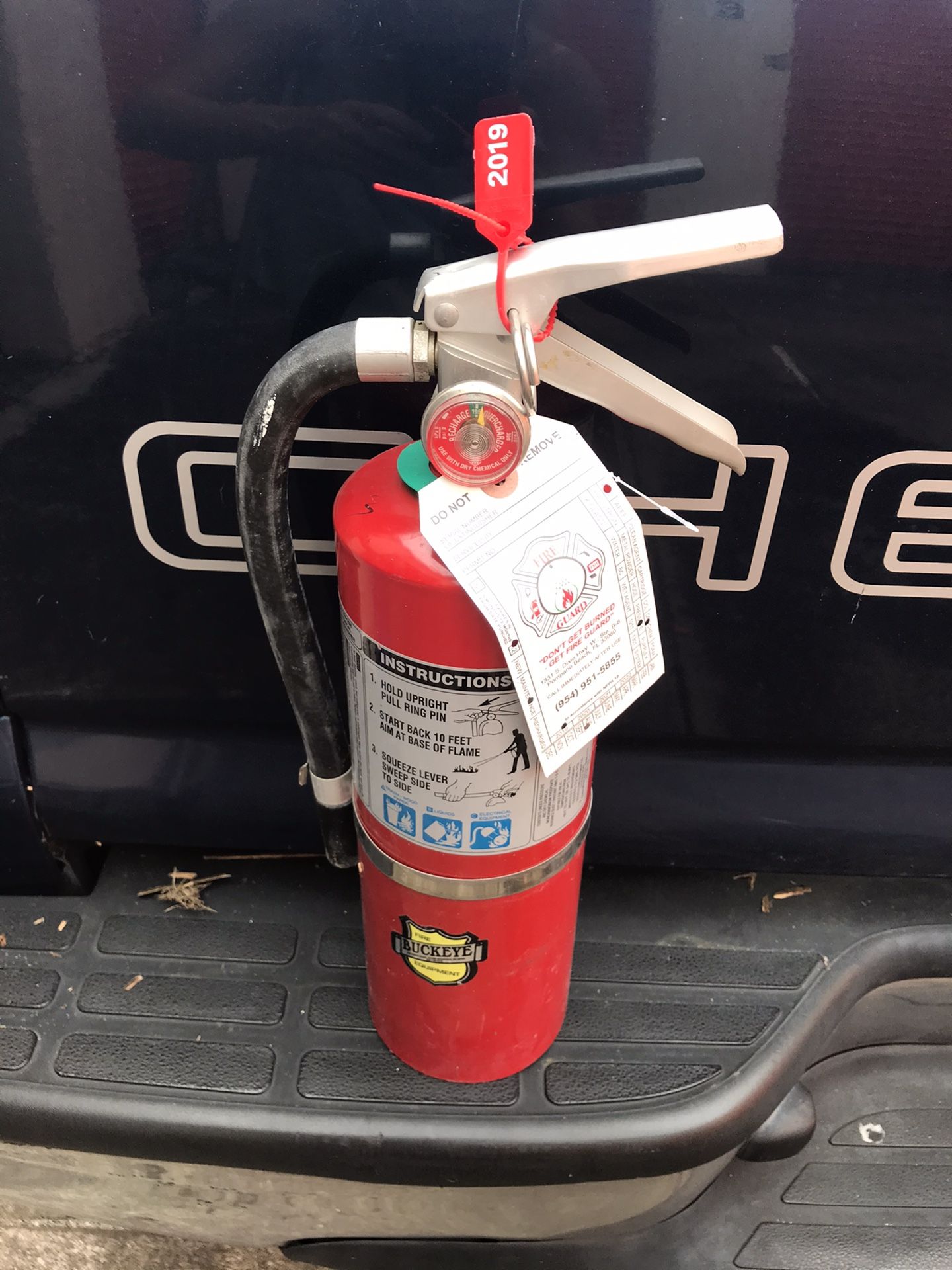 Fire extinguishers