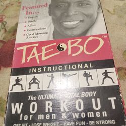 TAEBO INSTRUCTIONAL VHS TAPE 📼 $25 FINAL PRICE SAME DAY SHIPPING 