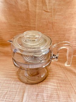Vintage Pyrex coffee Maker.