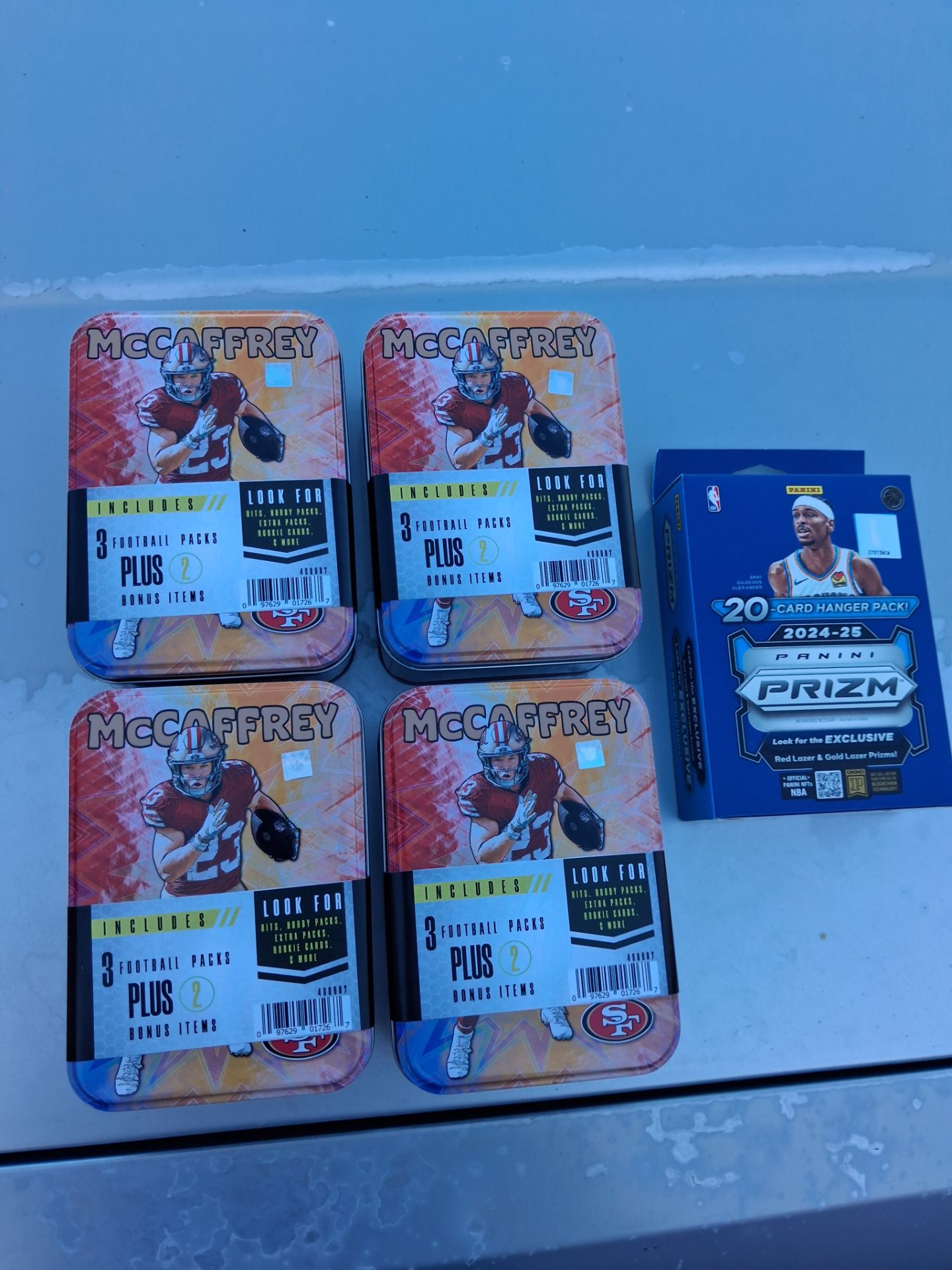 Unopened sports cards