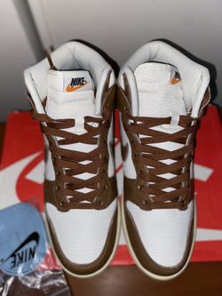 NIKE DUNK HIGH PECAN - SIZE 8 PRE OWNED ORIGINAL BOX