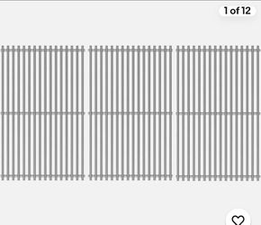 1653: New Kalomo Grill Grates Parts for Weber Genesis Grill 66803, 66096, Weber Genesis II E-610, Genesis II LX E-640 S-640, CSE-315, CSS-315, 18”Stai